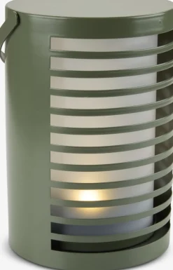 HAVTERNELampe à piles HAVTERNE Ø16xH22cm vert olive-JYSK Outlet