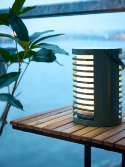 HAVTERNELampe à piles HAVTERNE Ø16xH22cm vert olive-JYSK Outlet