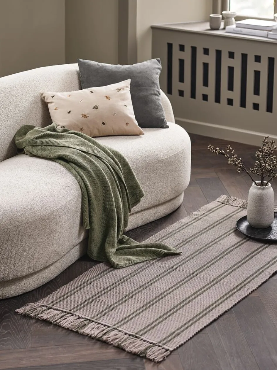 HEISTARRTapis HEISTARR 70x140 sable/olive foncé-JYSK Online