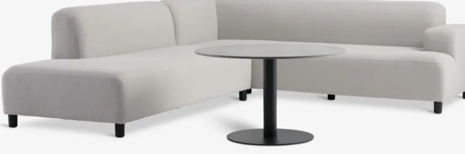 HELAGS + HEDEBACKENEnsemble lounge HELAGS noir + HEDEBACKEN 6 personnes beige-JYSK Best