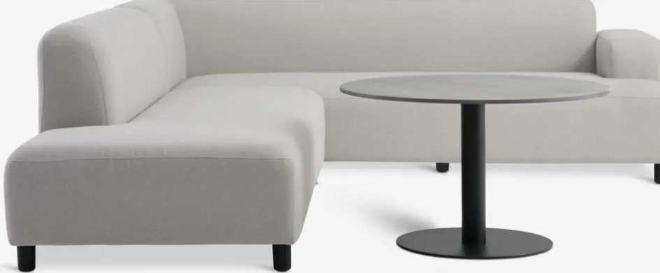 HELAGS + HEDEBACKENEnsemble lounge HELAGS noir + HEDEBACKEN 6 personnes beige-JYSK Best