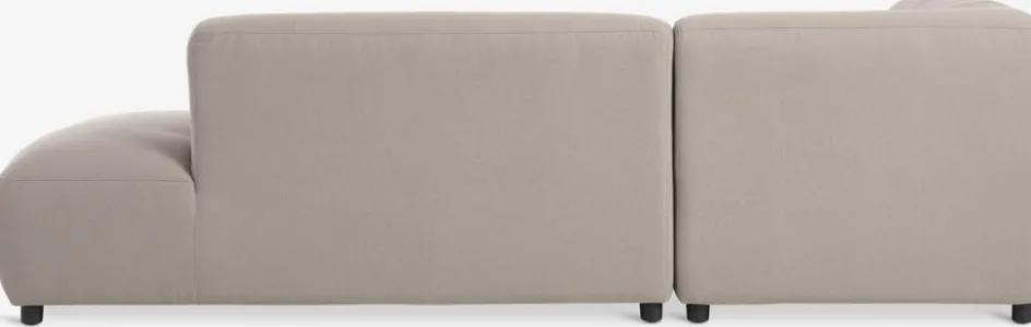 HELAGS + STORHOGNAEnsemble lounge HELAGS noir + STORHOGNA 4pers. taupe-JYSK Best