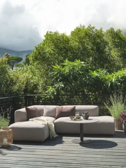 HELAGS + STORHOGNAEnsemble lounge HELAGS noir + STORHOGNA 4pers. taupe-JYSK Best