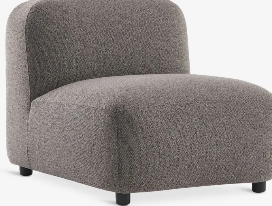 HELAGS + TANEEnsemble lounge HELAGS noir + TANE 3 personnes sable foncé-JYSK Clearance