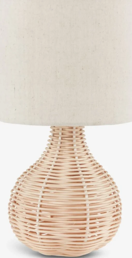 HELMERLampe de table HELMER Ø17xH32cm naturel-JYSK