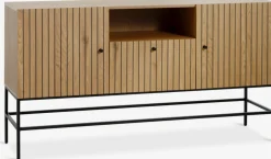 HEMDRUPBuffet HEMDRUP 2 portes 1 tiroir coloris chêne chaud-JYSK