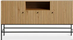 HEMDRUPBuffet HEMDRUP 2 portes 1 tiroir coloris chêne chaud-JYSK