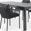 HESTEHAVE + GILJAHESTEHAVE L205/275 table noir + 4 GILJA chaises gris-JUTLANDIA Sale