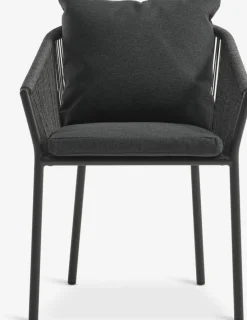 HESTEHAVE + GILJAHESTEHAVE L205/275 table noir + 4 GILJA chaises gris-JUTLANDIA Sale