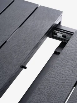 HESTEHAVE + GLOMFJORDHESTEHAVE L205/275 table + 4 GLOMFJORD chaises noir-JUTLANDIA Hot