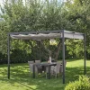 HJORTEMOSEPergola HJORTEMOSE l3xL3xH2,3m gris clair-JYSK Clearance