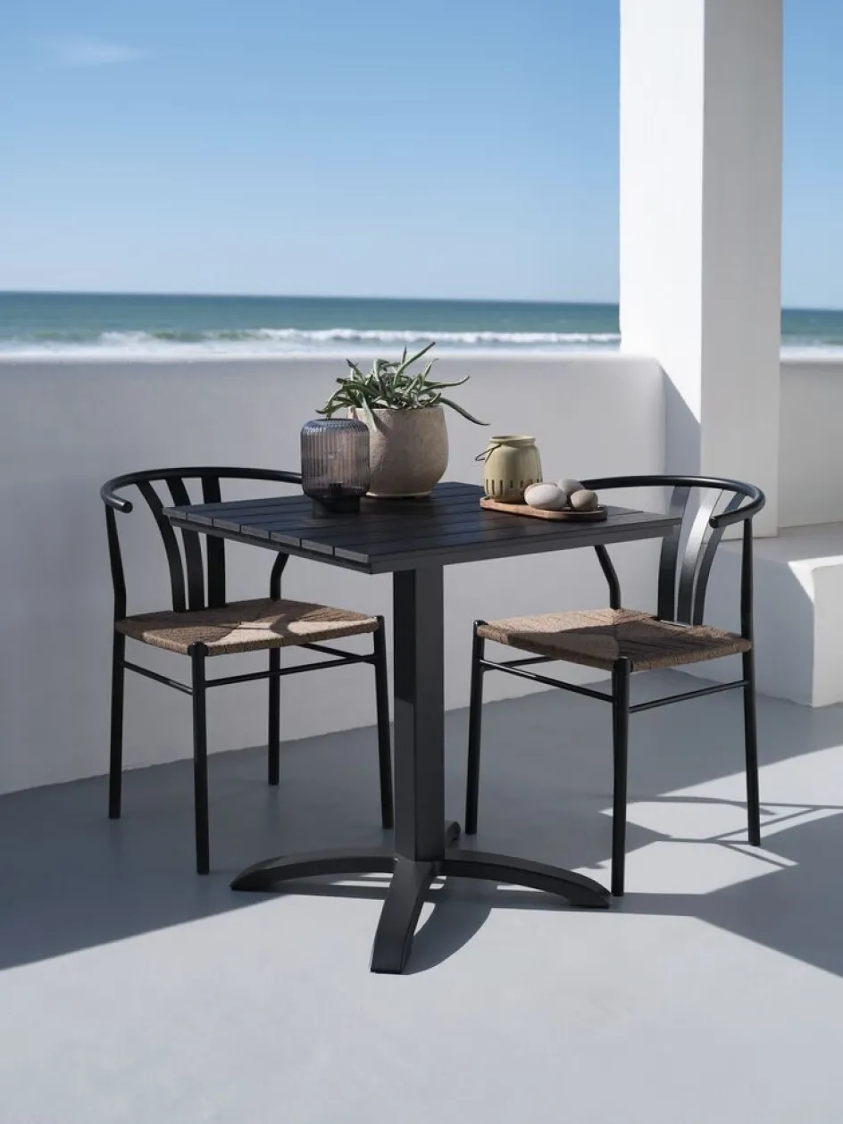 HOBRO + TAGMARKHOBRO L70 table + 2 TAGMARK chaises-JUTLANDIA New