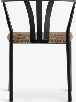 HOBRO + TAGMARKHOBRO L70 table l + 2 TAGMARK chaises noir-JUTLANDIA