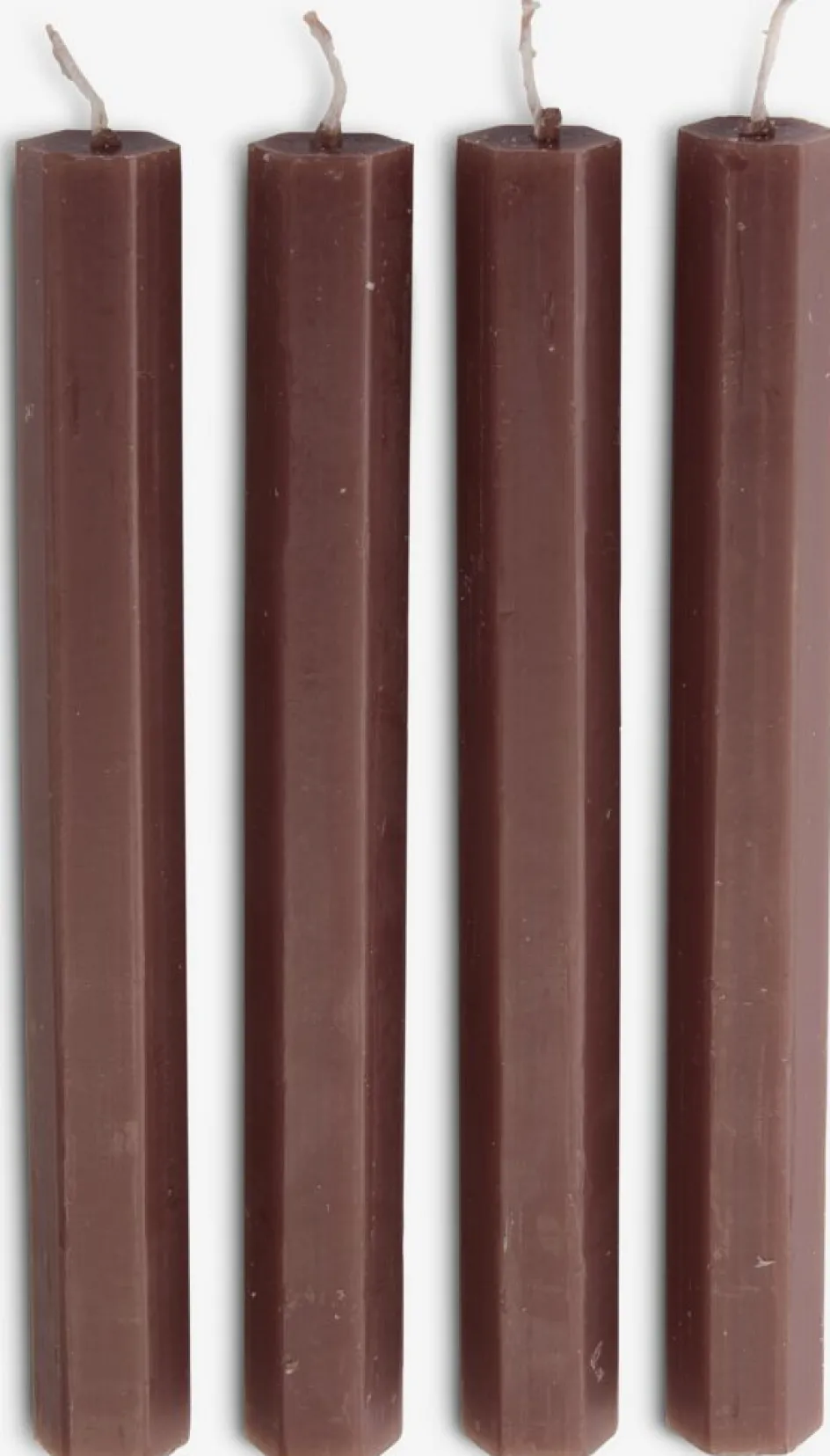 HOLMEBougies pour chandelier HOLME H20cm raisin 4pcs/pqt-JYSK Outlet