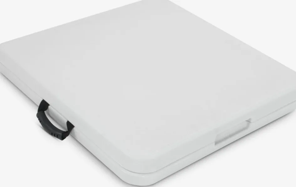 HOLMENTable pliante HOLMEN l62xL124 blanc-JYSK Clearance