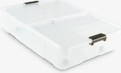 HOME BOXRangement sous lit HOME BOX l56xL70xH19 49L a/couvercle-JYSK Discount