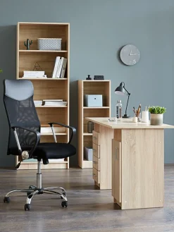 HORSENSBibliothèque HORSENS 5 tablettes larges coloris-JYSK Discount