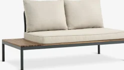 HOUModule lounge HOU canapé 2 personnes bois d'acacia-JYSK Discount