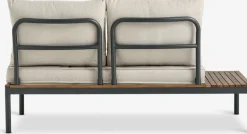 HOUModule lounge HOU canapé 2 personnes bois d'acacia-JYSK Discount