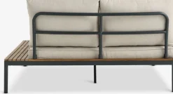 HOUModule lounge HOU méridienne 2 personnes bois d'acacia-JYSK