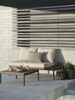 HOUModule lounge HOU table l75xL75 bois d'acacia-JYSK Outlet