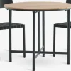HOVVIG + HAGLEBUHOVVIG L10/90 table naturel + 2 HAGLEBU chaises noir-JYSK Hot
