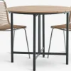 HOVVIG + MIDDAGSBERGETHOVVIG L10/90 table + 2 MIDDAGSBERGET chaises naturel-JYSK Outlet