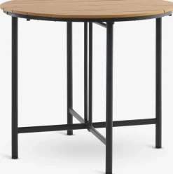 HOVVIG + TUERNEHOVVIG L10/90 table + 2 TUERNE chaises naturel-JYSK Online