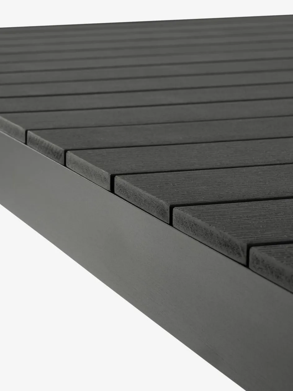 HSTEHAVE + KRISTIANSTADHESTEHAVE L205/275 table noir + 4 KRISTIANSTAD chaises vert-JYSK Online