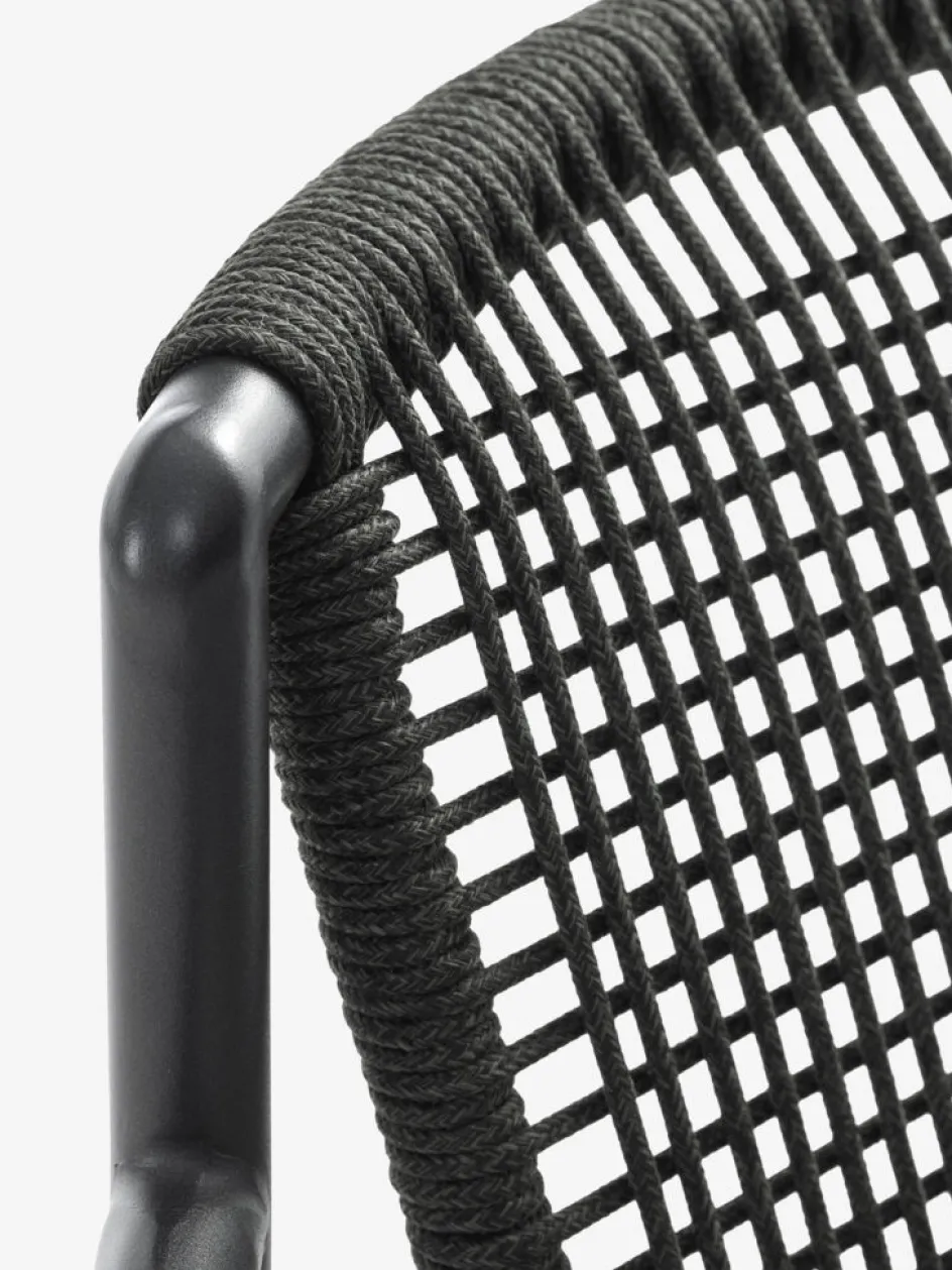 HSTEHAVE + KRISTIANSTADHESTEHAVE L205/275 table noir + 4 KRISTIANSTAD chaises vert-JYSK Online