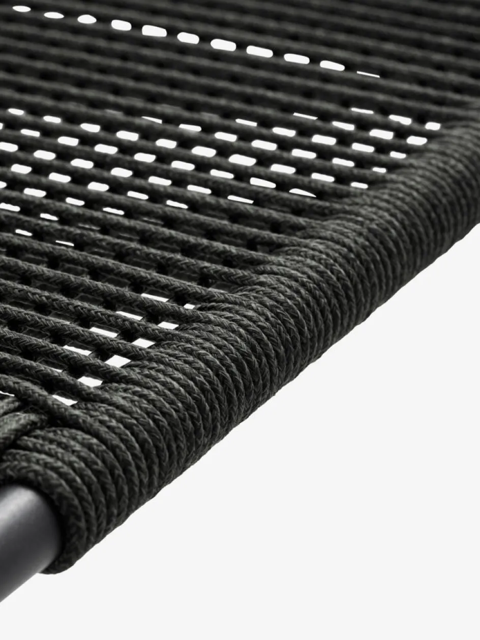 HSTEHAVE + KRISTIANSTADHESTEHAVE L205/275 table noir + 4 KRISTIANSTAD chaises vert-JYSK Online