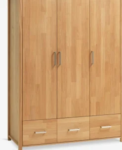 HUGGETArmoire HUGGET 139x190 coloris chêne naturel-Royal Oak Outlet