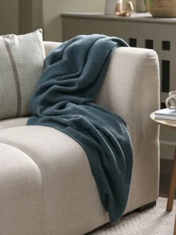 HUMLEPlaid HUMLE 130x170 pétrole-JYSK Discount