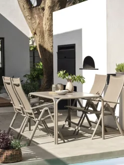 HURDALChaise inclinable HURDAL sable foncé-JYSK Sale