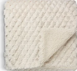 HVIDBLOMMEPlaid HVIDBLOMME 150x200 beige-JYSK Sale