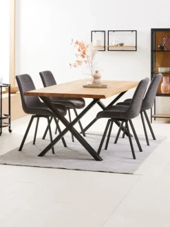 HYGUMChaise HYGUM pivotante /noir-JYSK Online