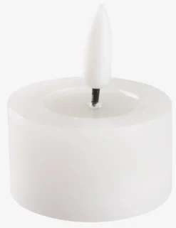 INGEMANBougie chauffe-plat LED INGEMAN Ø4xH4 blanc 4pcs a/minuterie-JYSK Outlet