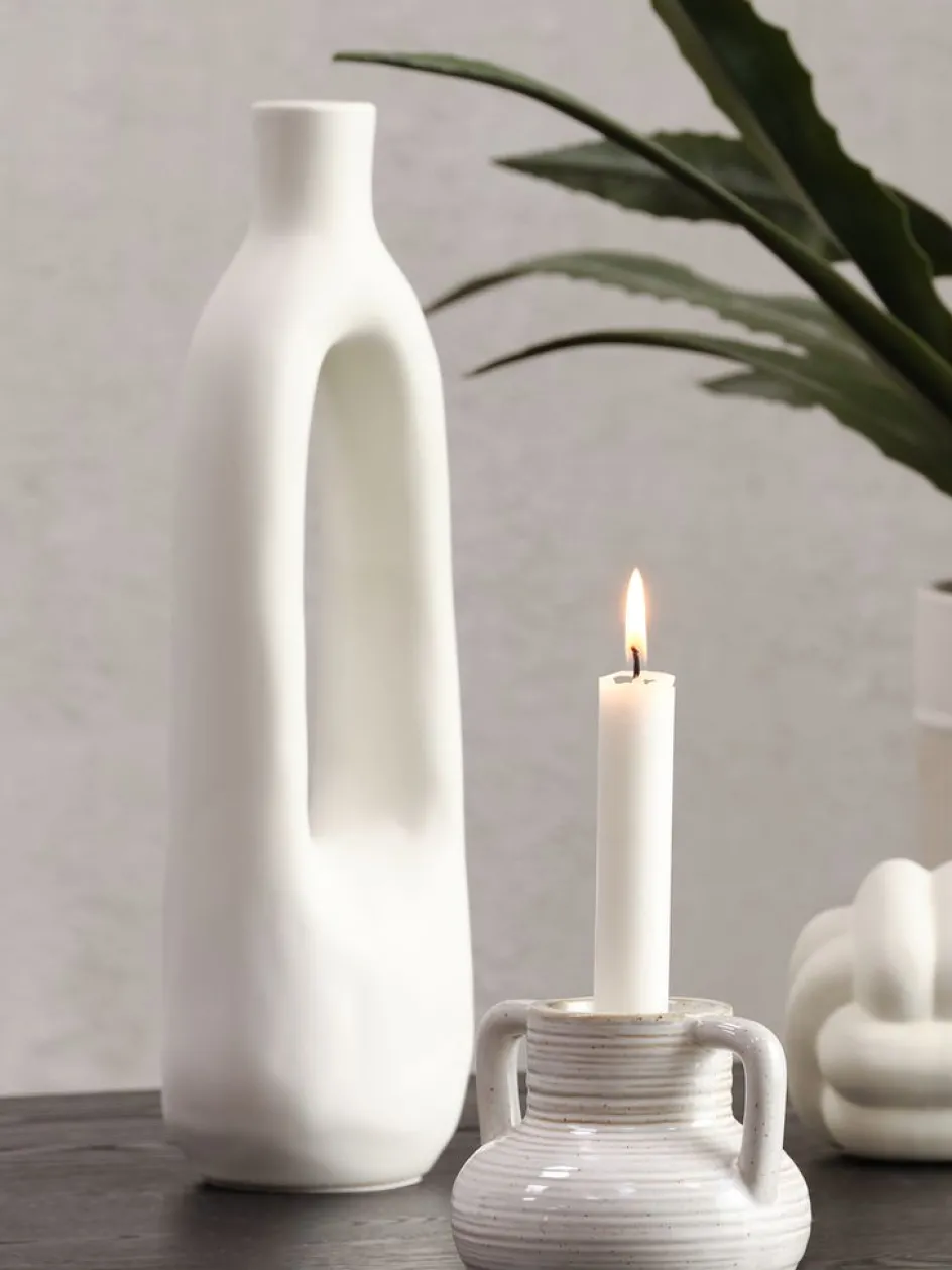 INGEMARVase INGEMAR l10xL8xH34cm blanc-JYSK Clearance