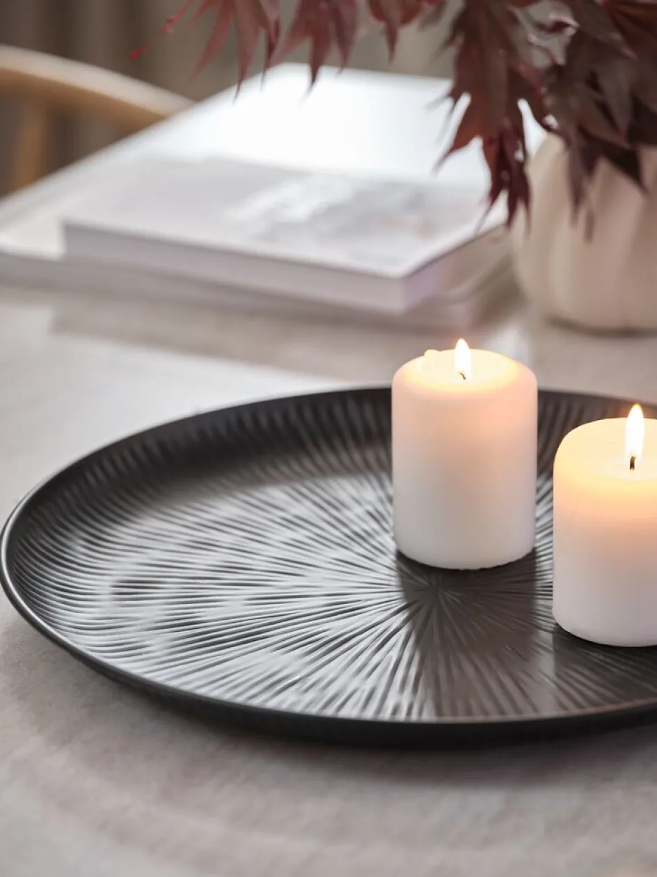 INGMUNDPlateau décoratif INGMUND Ø39xH2cm noir-JYSK Best