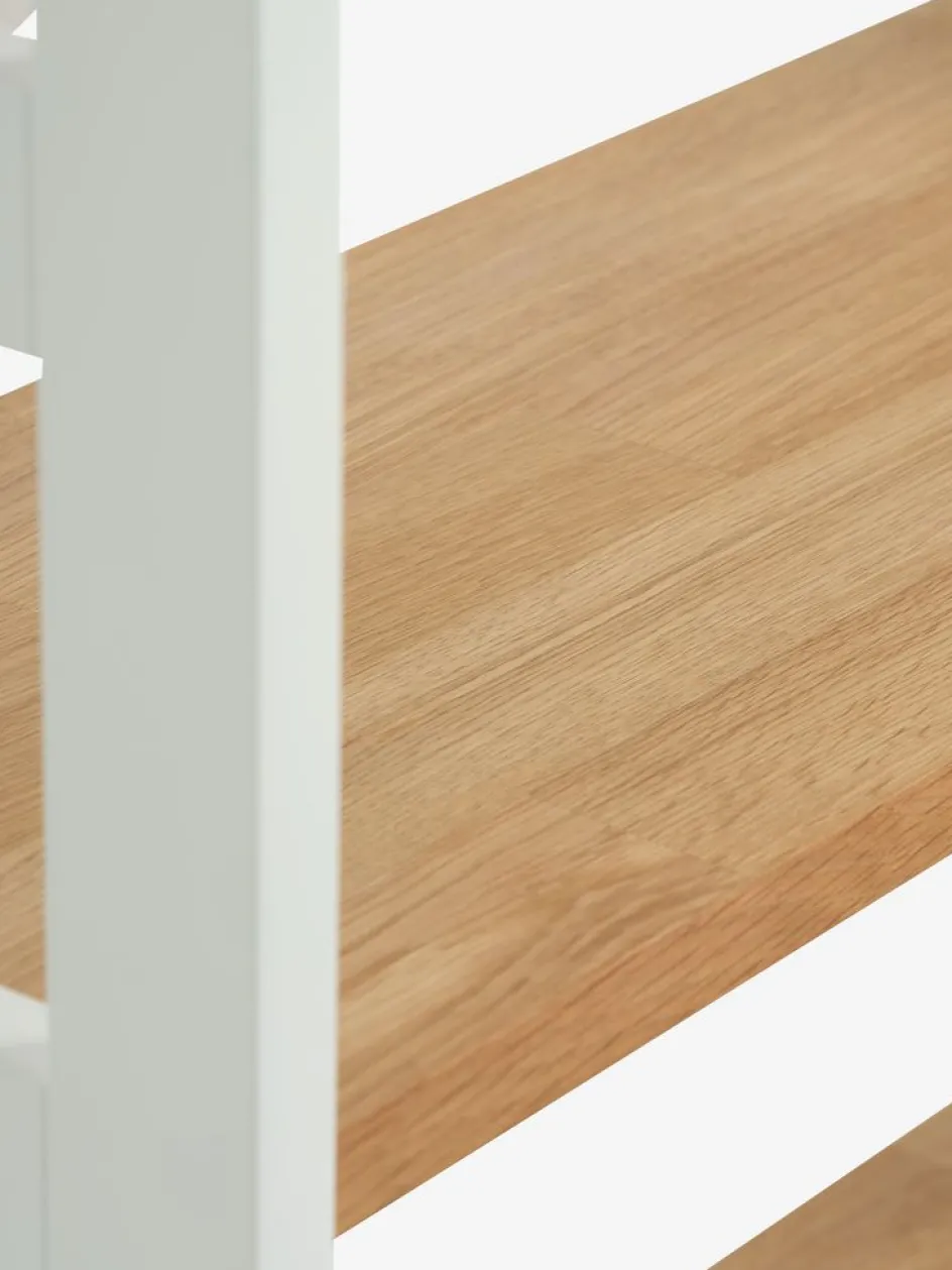 INTRUPÉtagère INTRUP 3 tablettes larges blanc/chêne naturel-Royal Oak Sale