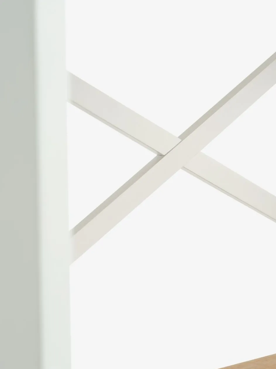 INTRUPÉtagère INTRUP 6 tablettes larges blanc/chêne naturel-Royal Oak Clearance