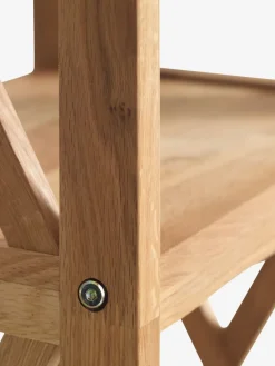 JANNERUPÉtagère JANNERUP 5 tablettes étroites coloris chêne naturel-Royal Oak Discount