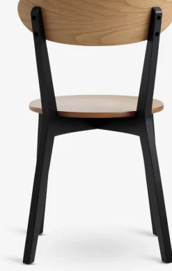JEGINDChaise JEGIND coloris chêne naturel/noir-JYSK Hot