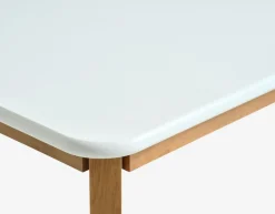 JEGINDTable JEGIND 80x130 blanc/naturel-JYSK Outlet
