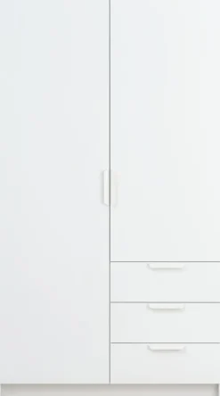 JENSLEVArmoire JENSLEV 96x176 2 portes 3 tiroirs-JYSK Best