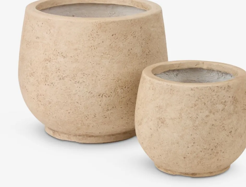 JERPEBac à fleurs JERPE Ø31/21 naturel 2pcs/lot-JYSK Best