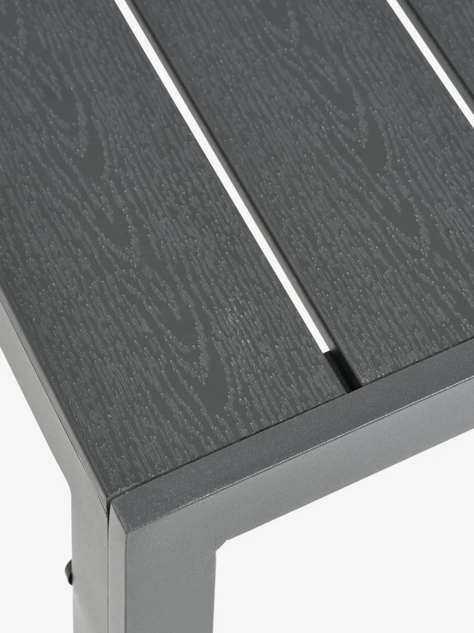 JERSORE + LEKNESJERSORE L140 table + 4 LEKNES chaises noir-JYSK New