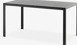 JERSORE + LEKNESJERSORE L140 table + 4 LEKNES chaises noir-JYSK New