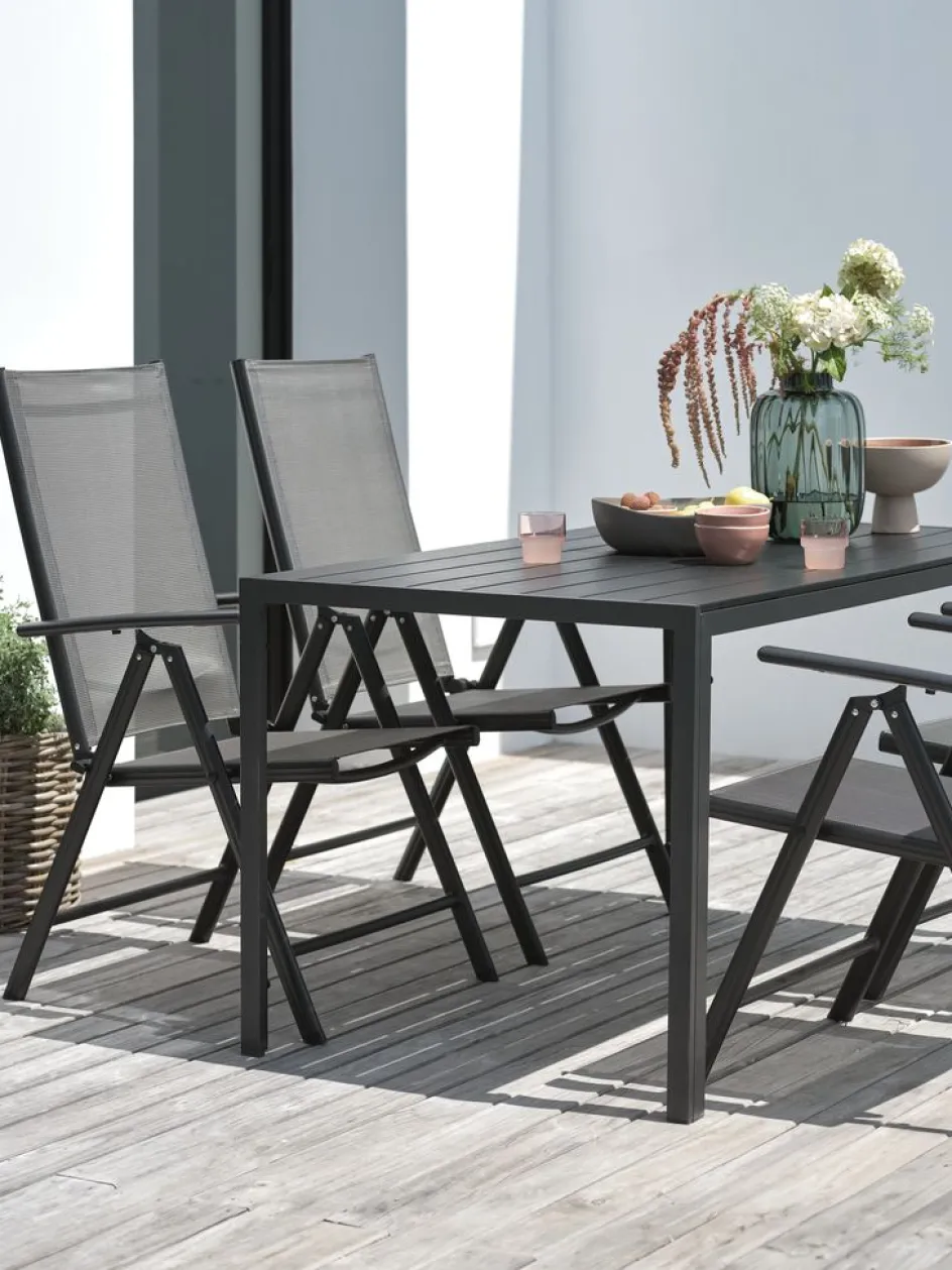 JERSORE + MELLBYJERSORE L140 table + 4 MELLBY chaises noir-JYSK Sale