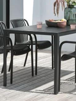 JERSORETable de jardin JERSORE l80xL140 noir-JYSK